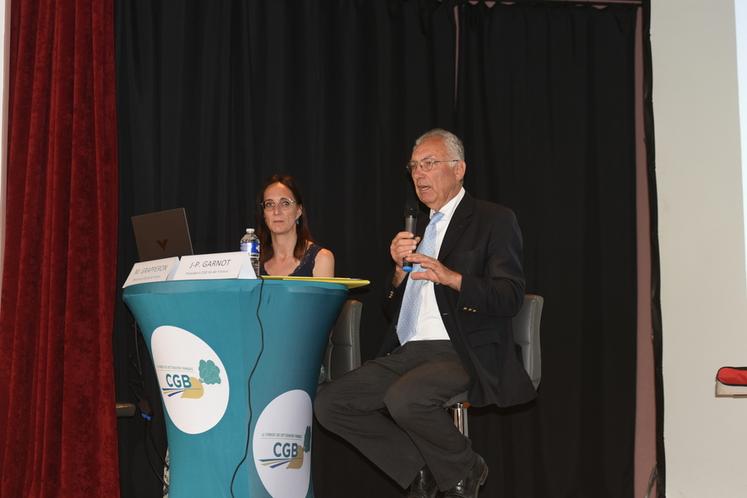 Milène Grapperon et Jean-Philippe Garnot ont fait le tour de l'actualité du syndicat, de la situation en plaine et de la pression de la jaunisse.